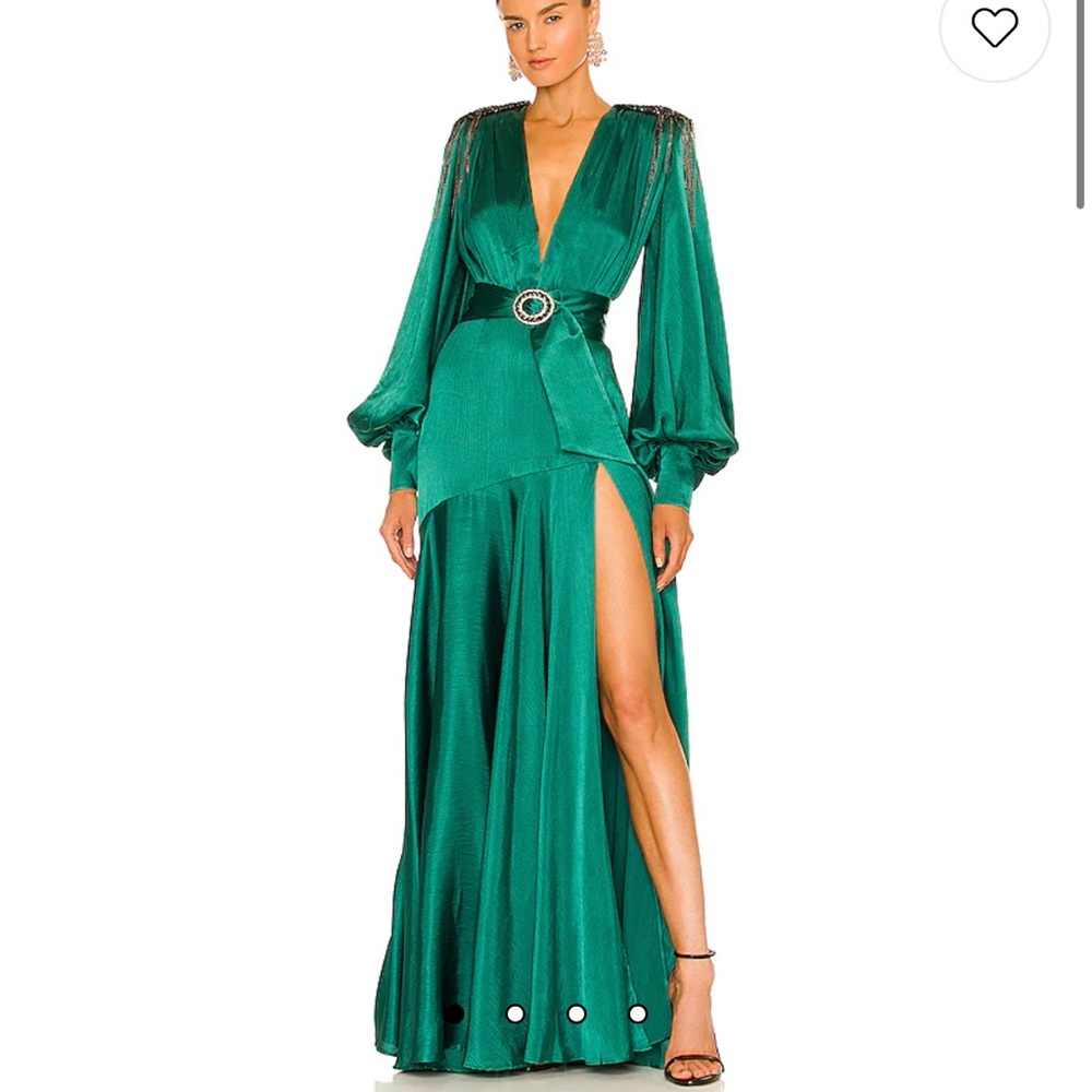 Bronx & Banco Emerald Carmen Gown